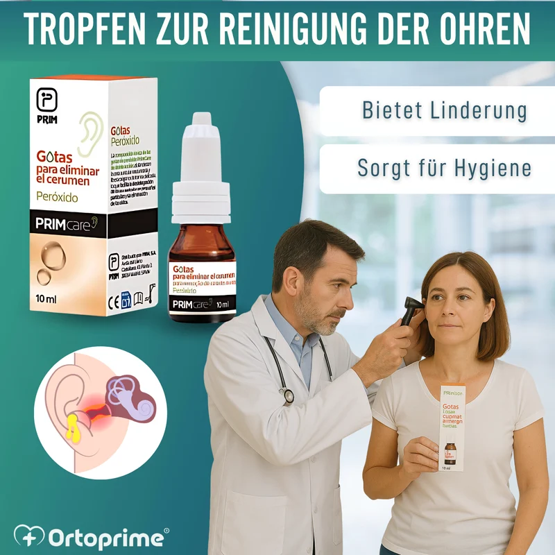 Ohrenschmalzentferner-Tropfen | Wasserstoffperoxid 10ml