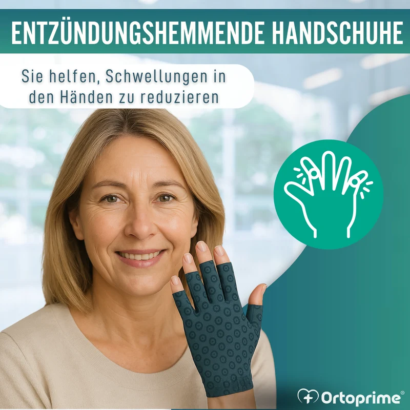 Therapeutische Arthrose-Handschuhe | Elastischer Stoff