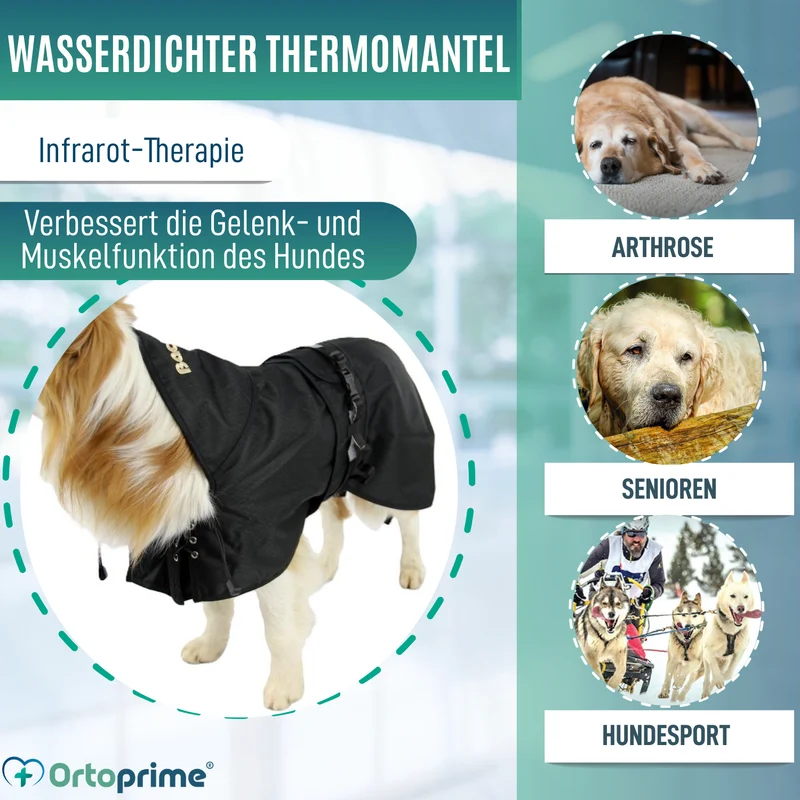 Wasserdichter Thermo-Mantel für Hunde | Back on Track
