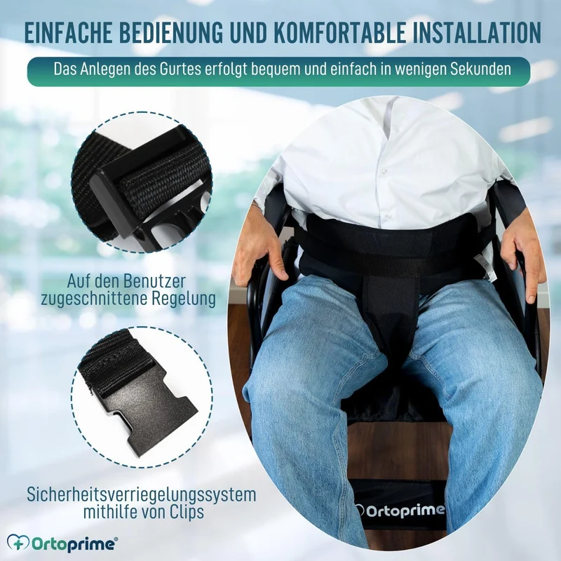 Hüftgurt für Rollstuhl Anti-Sturz