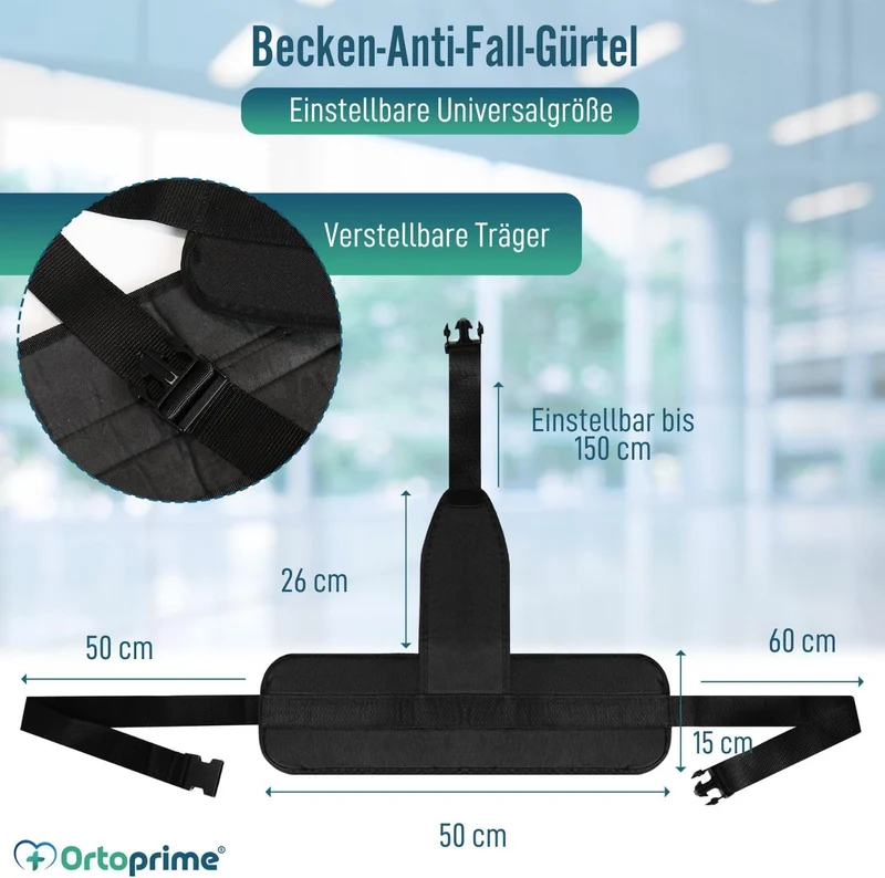 Hüftgurt für Rollstuhl Anti-Sturz