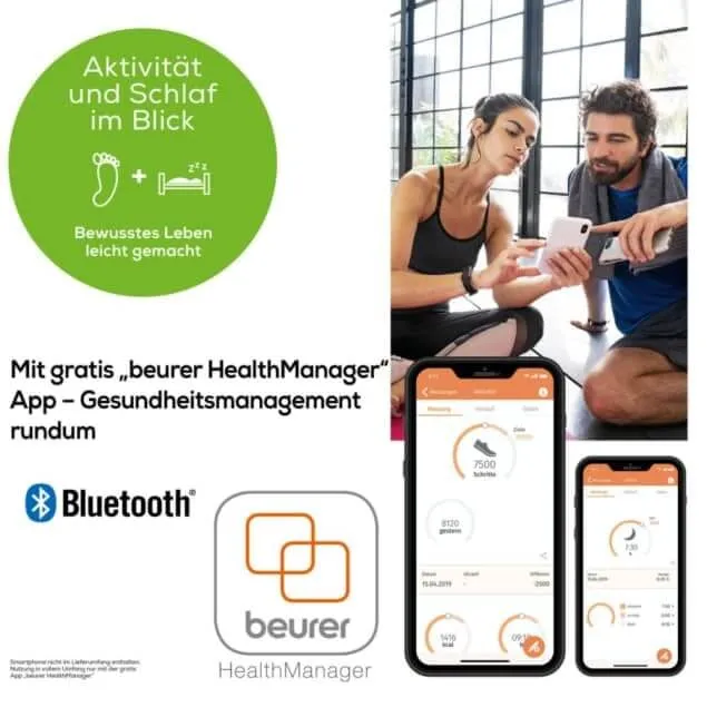 Fitness Aktivitätstracker mit Pulsmessung & Schlaftracking