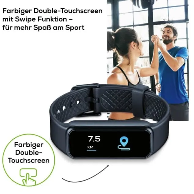Fitness Aktivitätstracker mit Pulsmessung & Schlaftracking