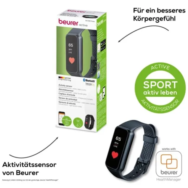 Fitness Aktivitätstracker mit Pulsmessung & Schlaftracking