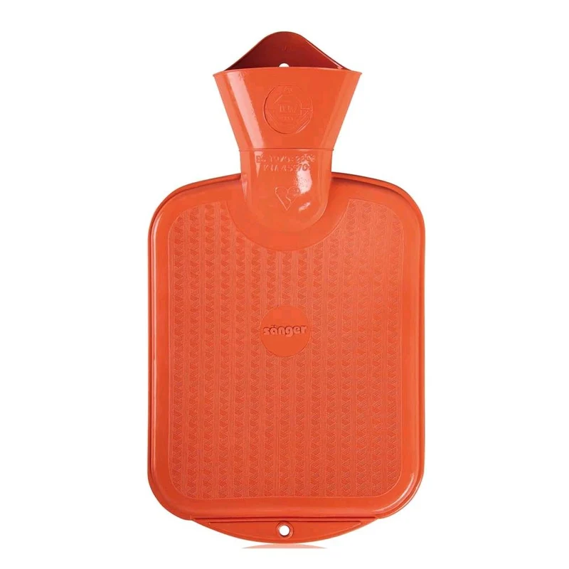 Sänger 0,8 L Kinder Wärmflasche, beidseitig glatt, nahtlos, Farbwahl