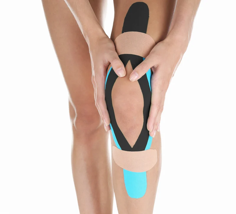 Kinesiologie-Tape rosa mit hoher Dehnbarkeit
