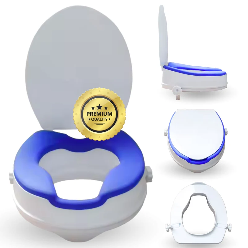 WC-Erhöher Erwachsene 10cm Gepolstert | Universal WC-Erhöher