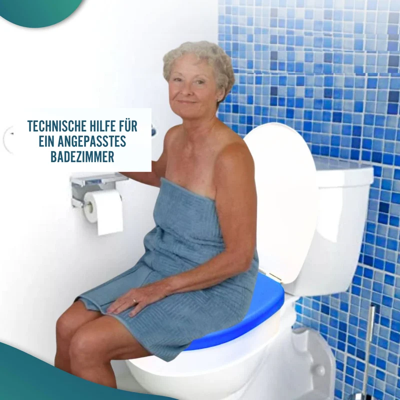 WC-Erhöher Erwachsene 10cm Gepolstert | Universal WC-Erhöher