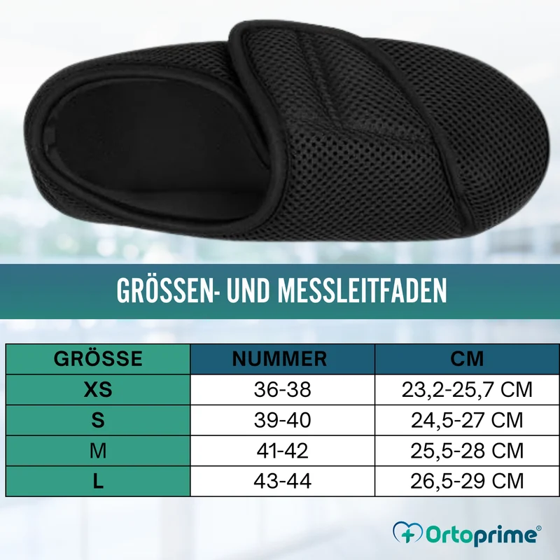Orthopädische Schuhe für Damen Herren bei Geschwollenen Füßen Atmungsaktiv