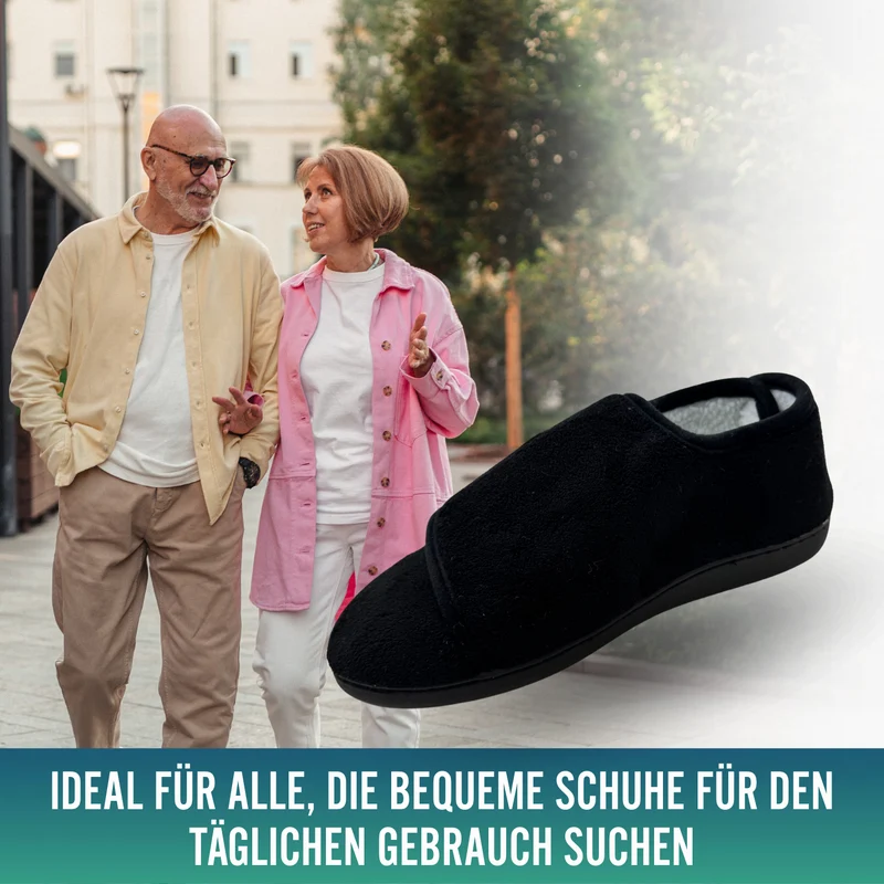 Orthopädische Schuhe für Damen Herren bei Geschwollenen Füßen Atmungsaktiv