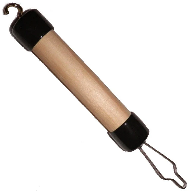 Haken zum Knöpfen und Reißverschlüsse hochziehen