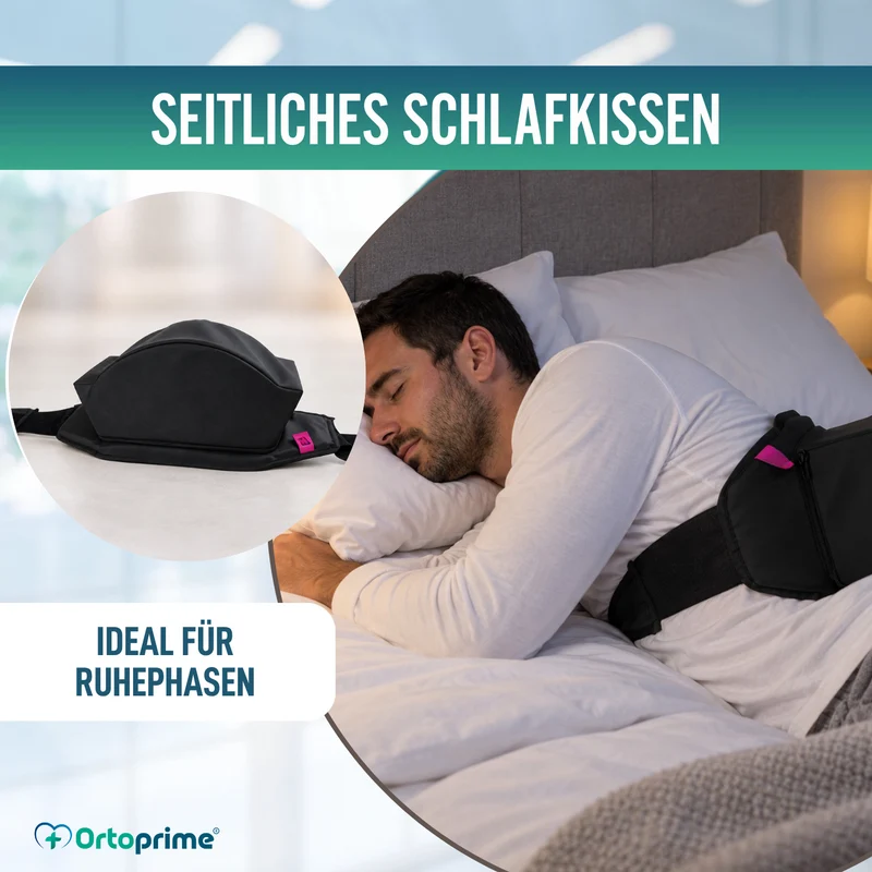 Seitliches Positionierungskissen | Schlafapnoe-Gurt