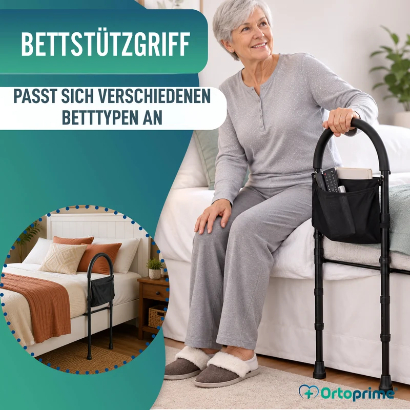 Gepolsterter Bettgriff