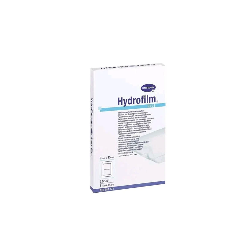 Hartmann Hydrofilm Transparentverband mit Wundauflage
