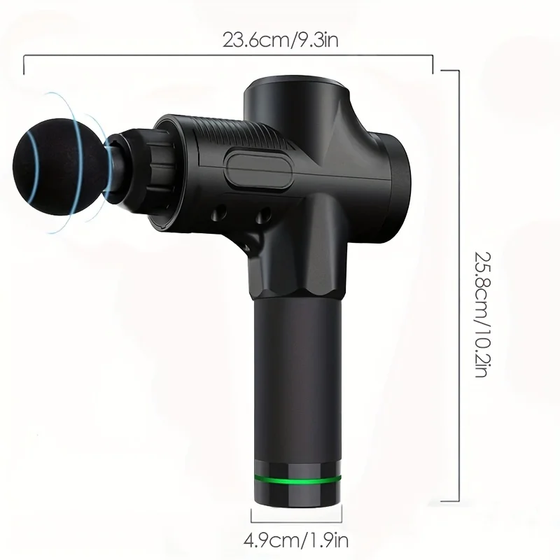 360° Massage Gun – für schnelle Muskelregeneration & Schmerzlinderung