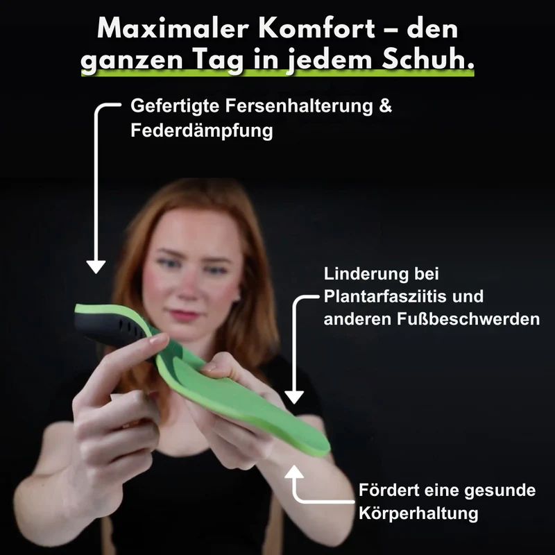 ComfortFit – Orthopädische Einlegesohlen | 1 Paar
