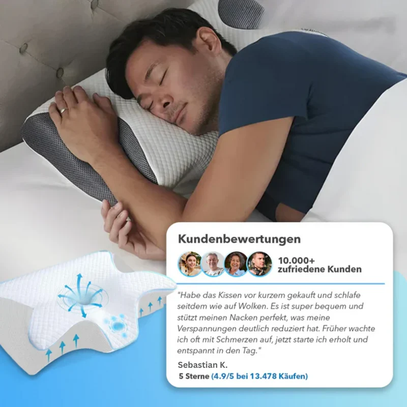 SpineFit - Orthopädisches Schlafkissen