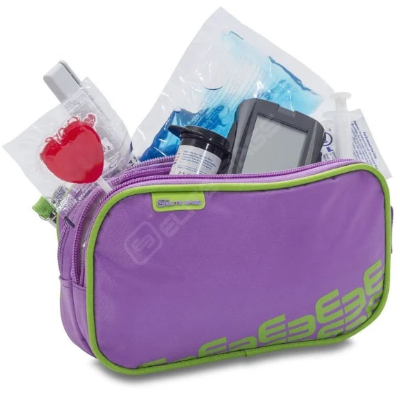 Isolierte Tasche für Diabetes | Lila