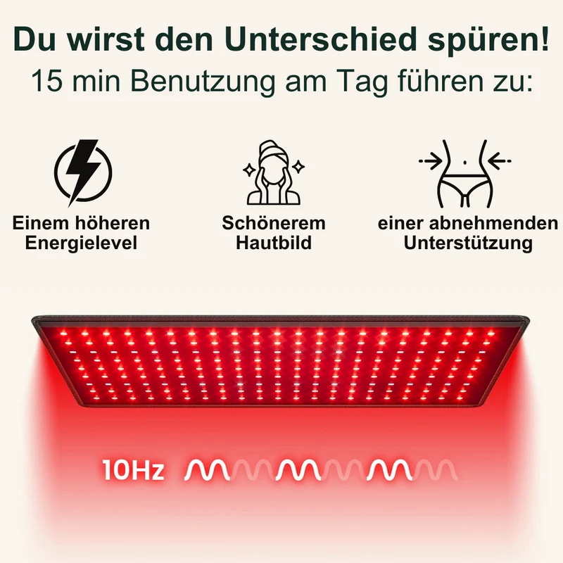 Infrarot-Heizmatte für Gewichtsverlust, Stressabbau & strahlende Haut