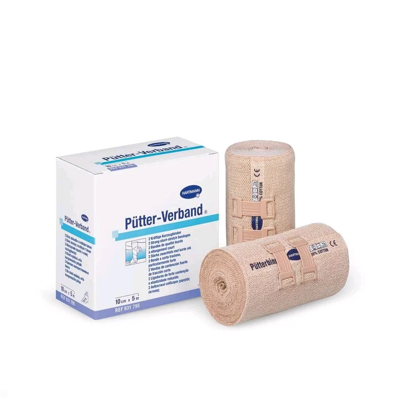 Hartmann Kurzzugbinde Pütter-Verband®, 5m, 2 Binden