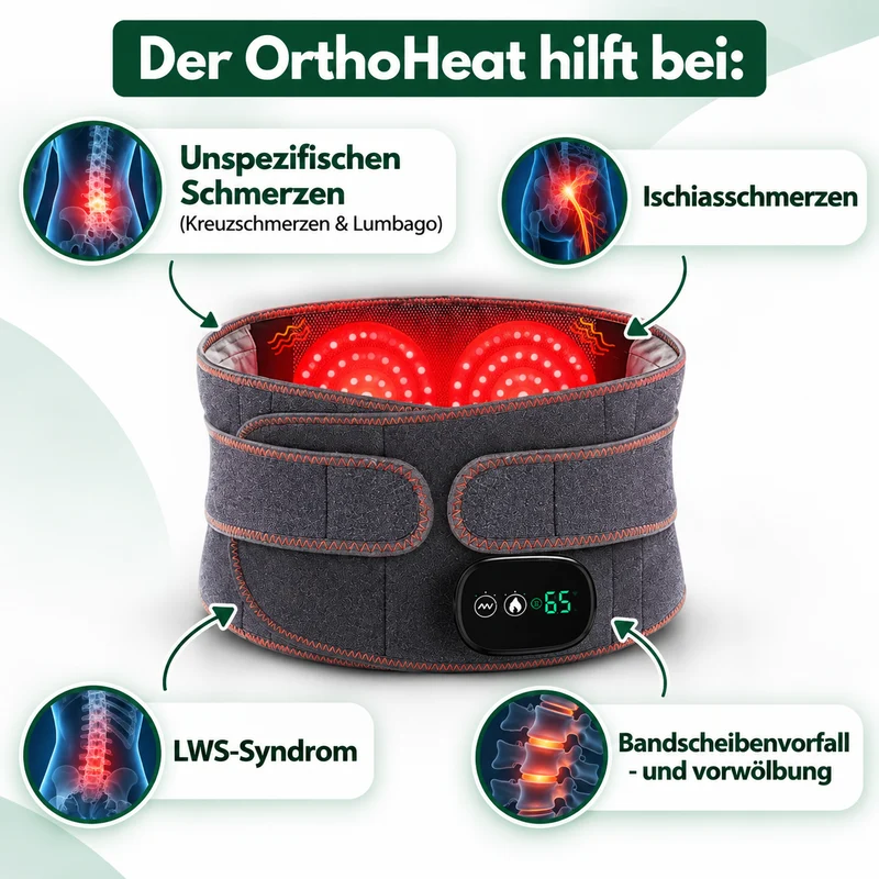 OrthoHeat™ - Schmerzfreier Rücken in 14 Tagen