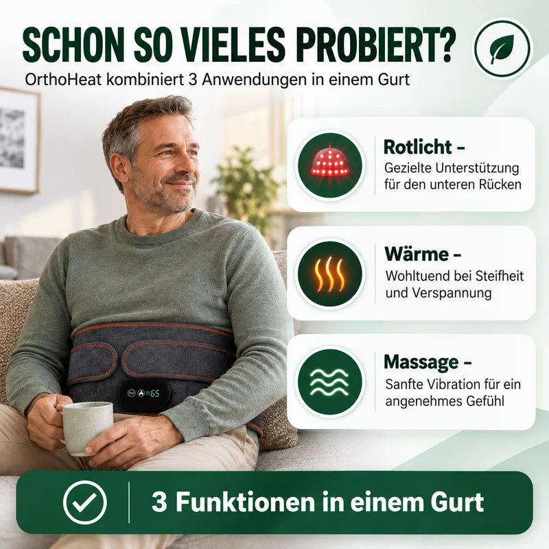 OrthoHeat™ - Schmerzfreier Rücken in 14 Tagen