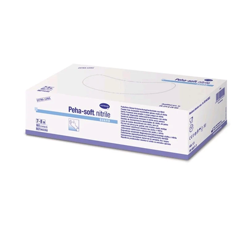 Hartmann Peha-soft® nitrile guard Handschuhe blau, puderfrei, XS-XL