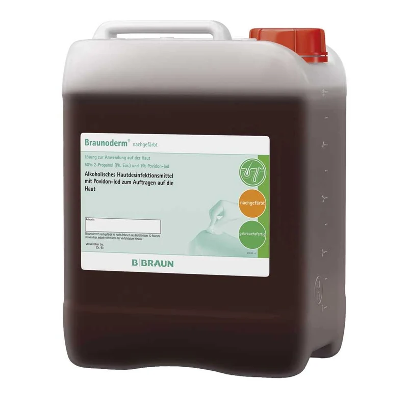 B.Braun Hautdesinfektion Braunoderm® nachgefärbt, 2 Gr.