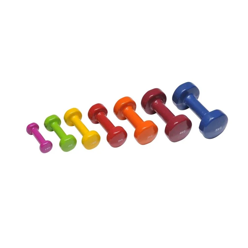 Pader Hantel top/vit® dumb.bell, mit Vinylüberzug, alle Gewichte, 2 St