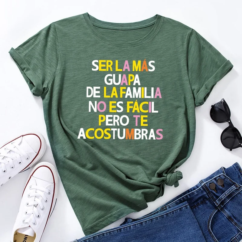 Plus Size T-Shirt mit kreativem Buchstabenprint