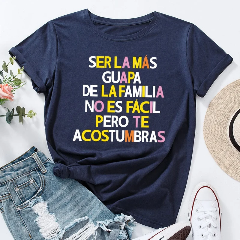 Plus Size T-Shirt mit kreativem Buchstabenprint
