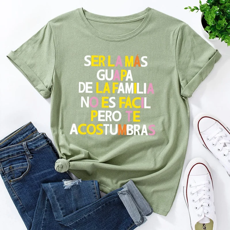 Plus Size T-Shirt mit kreativem Buchstabenprint