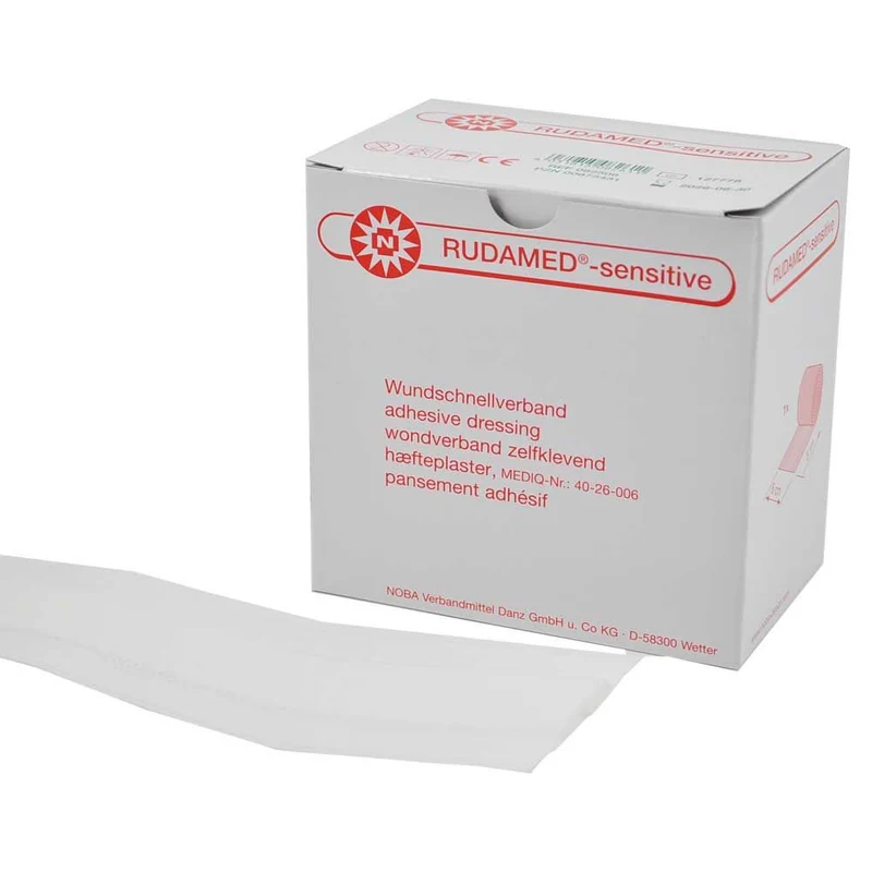 Noba RUDAMED®-sensitive, Wundschnellverband, weiß, 5m, 3 Gr.