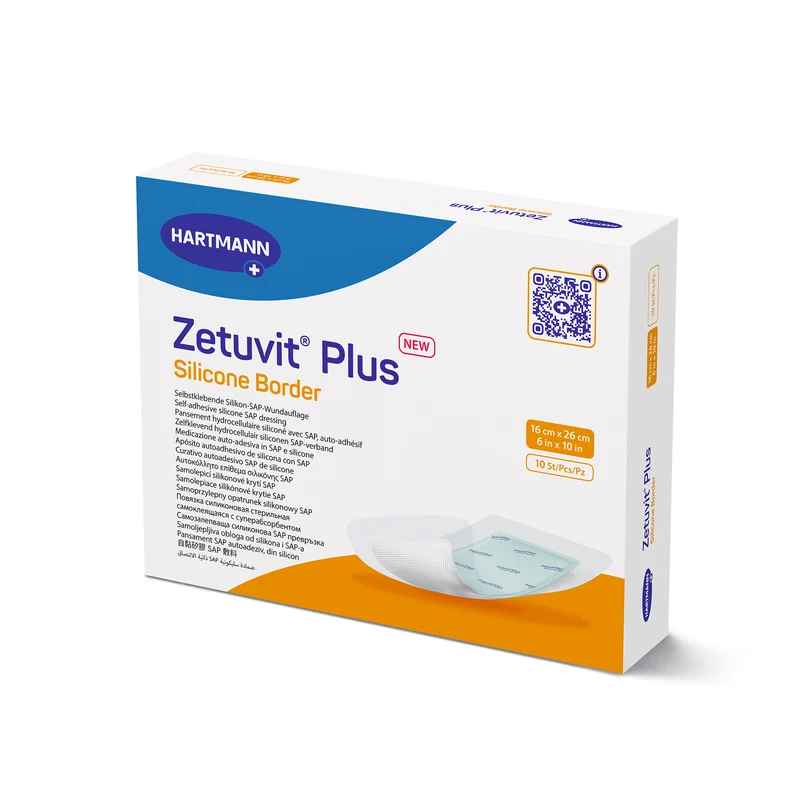 Hartmann Zetuvit® Plus Silicone Border, verschiedene Größen