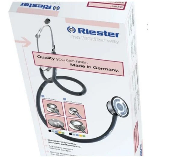 Aluminium Stethoscope | Riester Duplex Blau