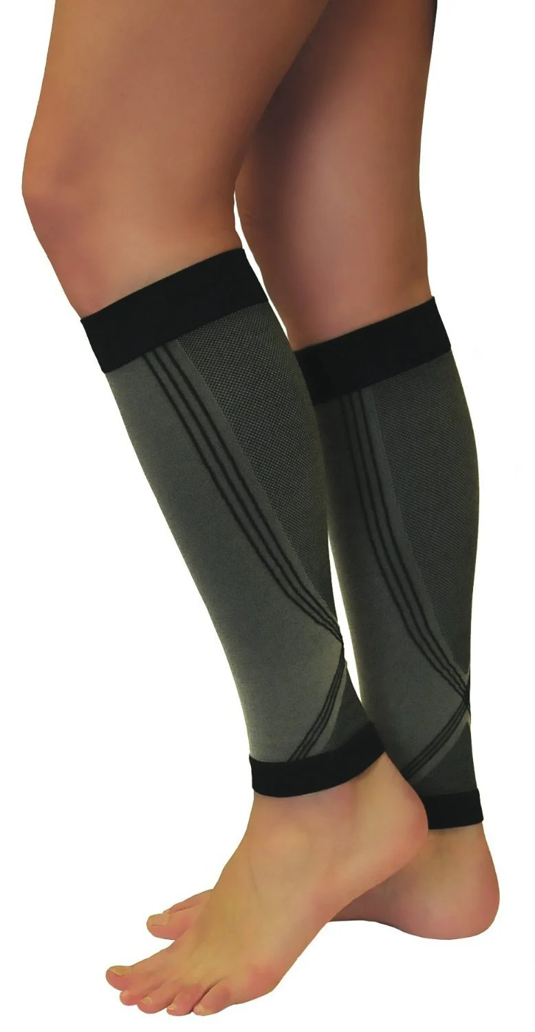 Elastische Sport Activ Kompressions Stulpen Strümpfe Beine Laufen 0408-01