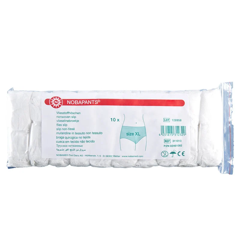 Nobapants Vliesstoffhöschen, 10 Stück, versch. Größen