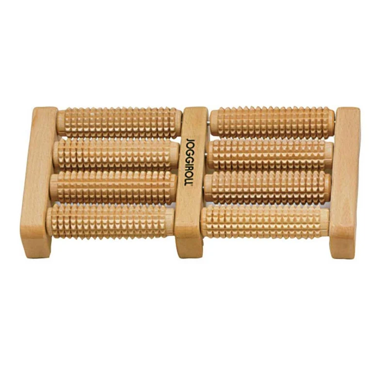 Behrend Joggiroll Fußroller, Holz, Doppelroller, 2 Varianten