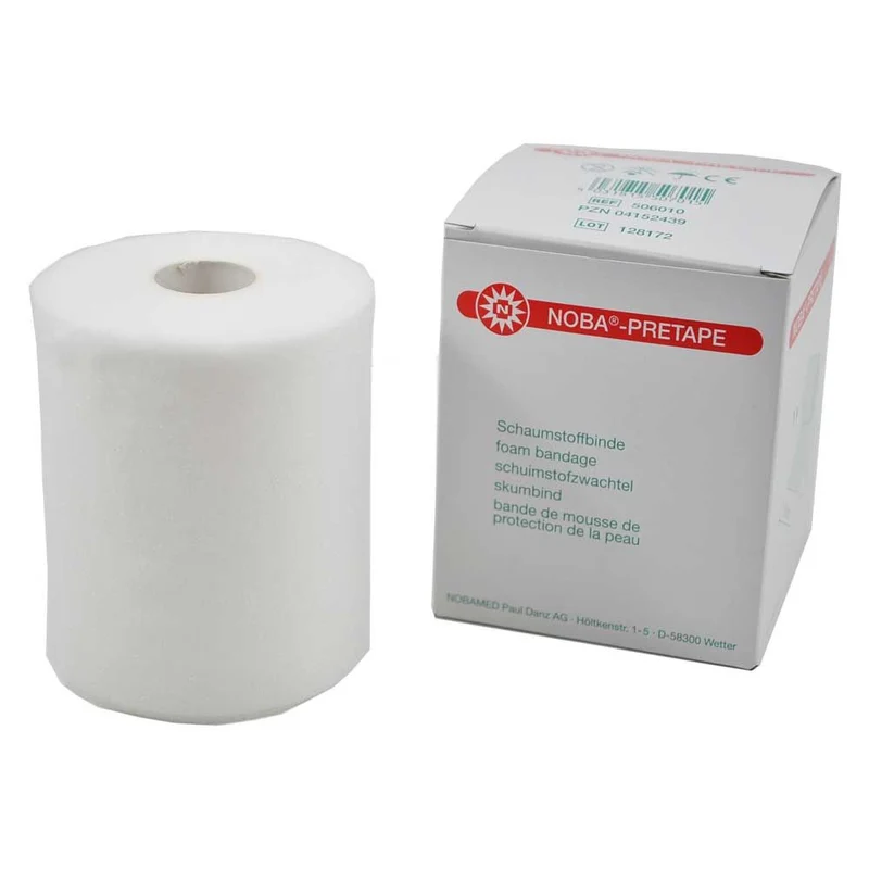 NOBA®-Pretape, Schaumstoffbinde, polsternd, 27,5m, 2Gr, 1St