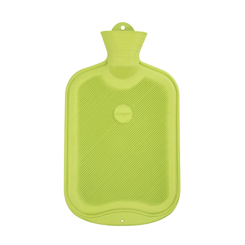 Sänger 2L Wärmflasche, FSC Gummi, mit Lamelle, versch. Farben
