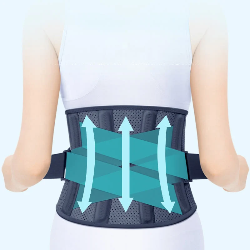 4 Stahl-Stütz-Taillenbandage