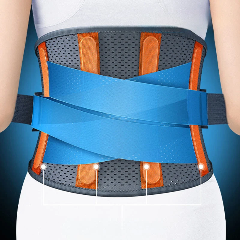4 Stahl-Stütz-Taillenbandage
