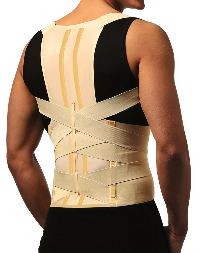 Rückenstütze Geradehalter Rücken Bandage Stütze Rückenhalter 0109-01