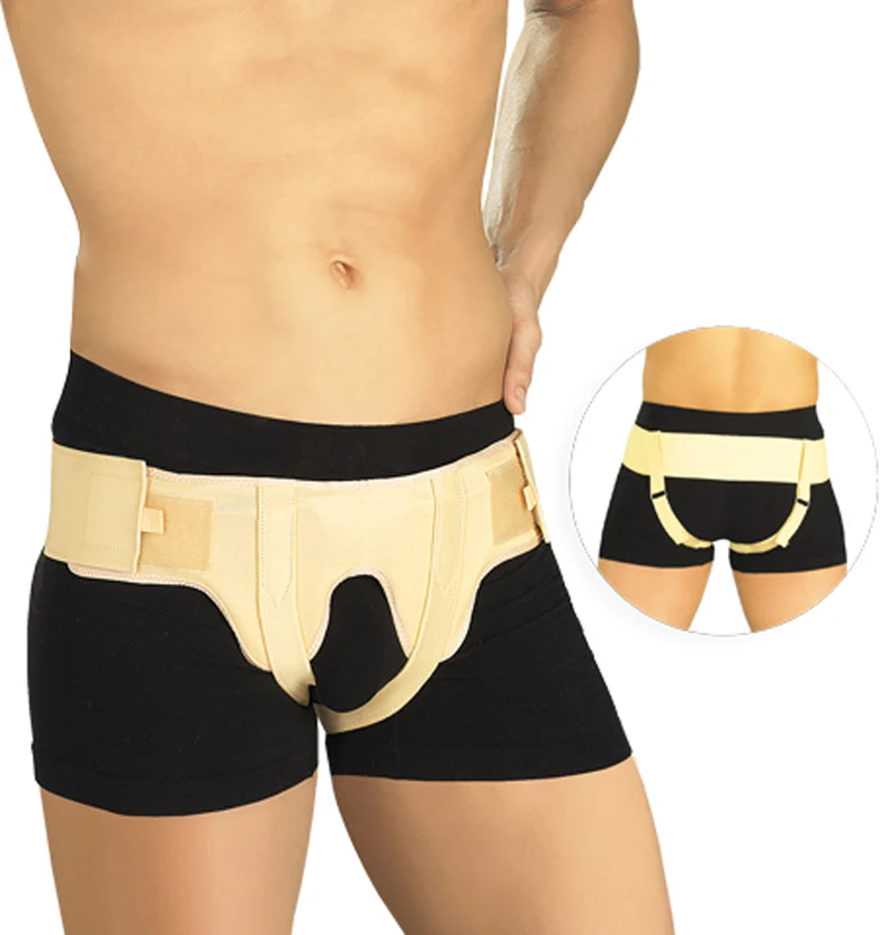 Leistenbruch Leistenschutz stütz Bandage Hernie Leistengürtel Leiste TE0511