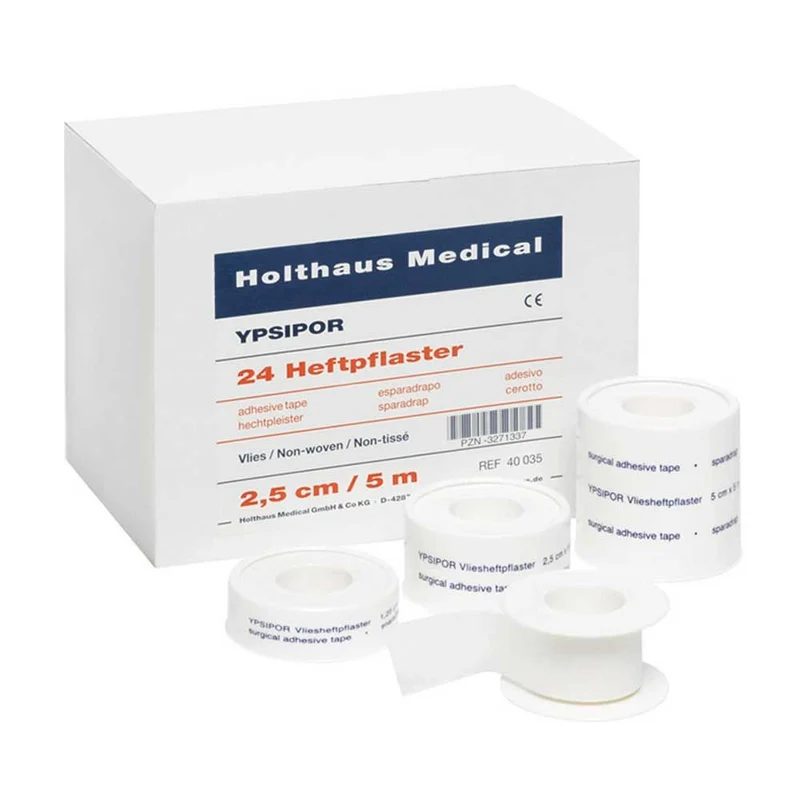 Holthaus Medical YPSIPOR Heftpflaster, 2,5cmx5m, Nachfüllpack