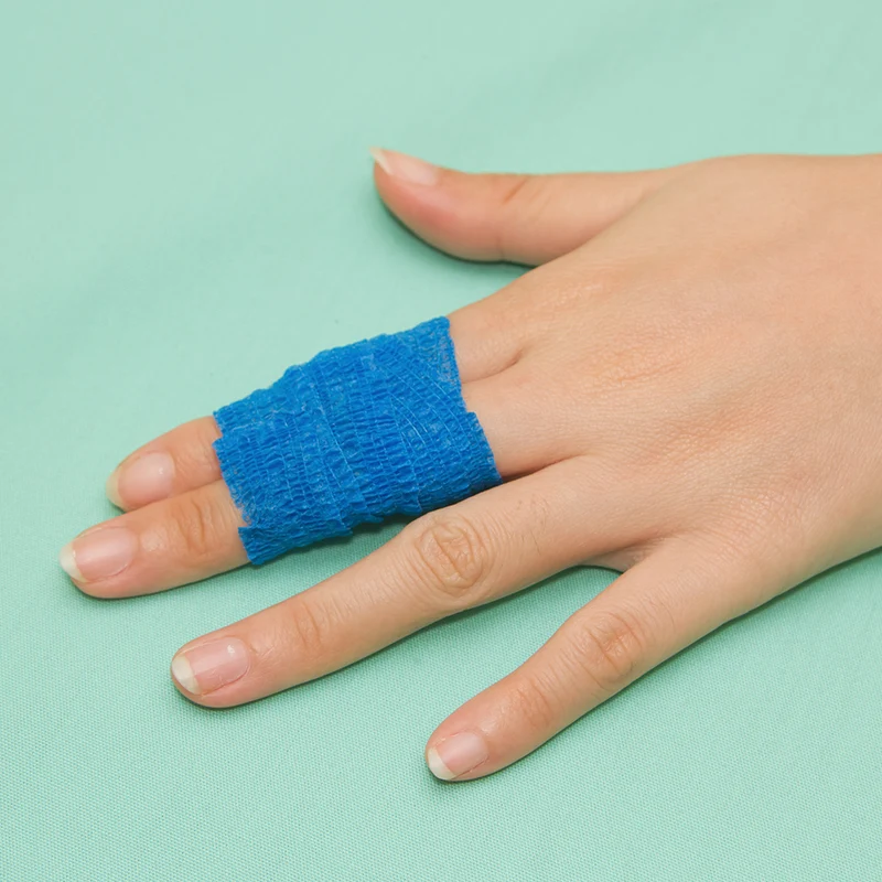 MC24 Fingertape color SET, kohäsiv 2,5cmx4,5m, 3Rollen