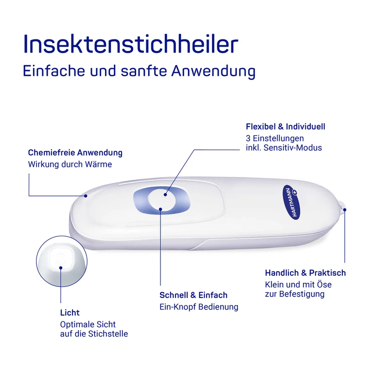 HARTMANN Insektenstichheiler mit 3 Intensitätsstufen