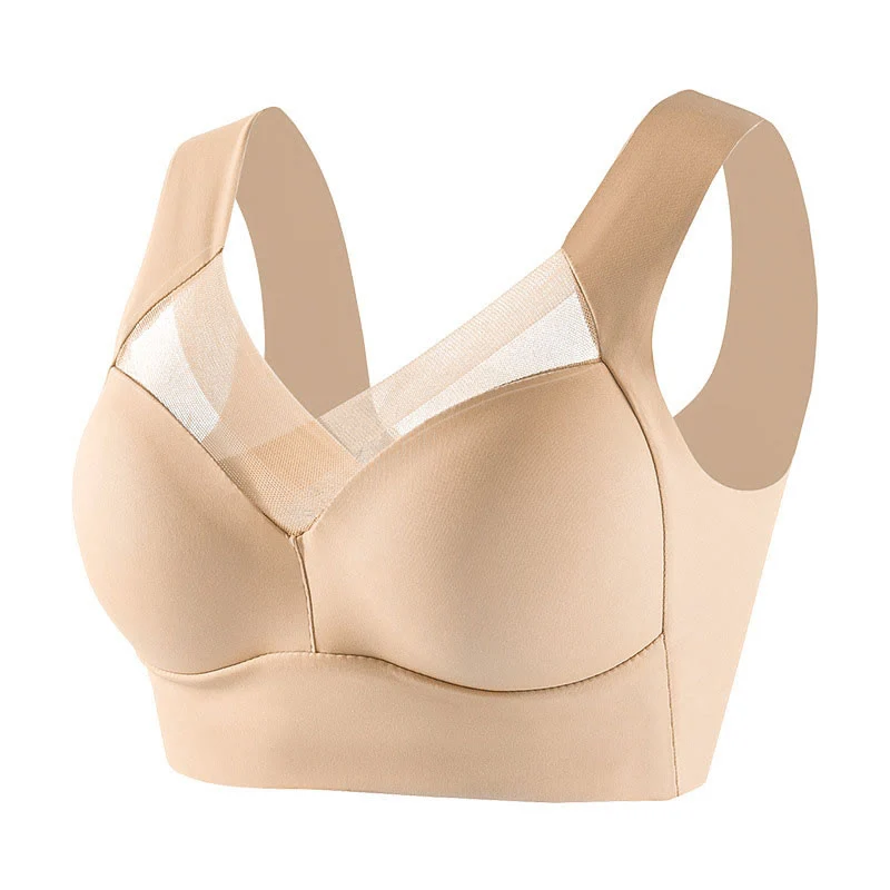 Set mit kabellosen BHs und hochgeschnittenem Slip