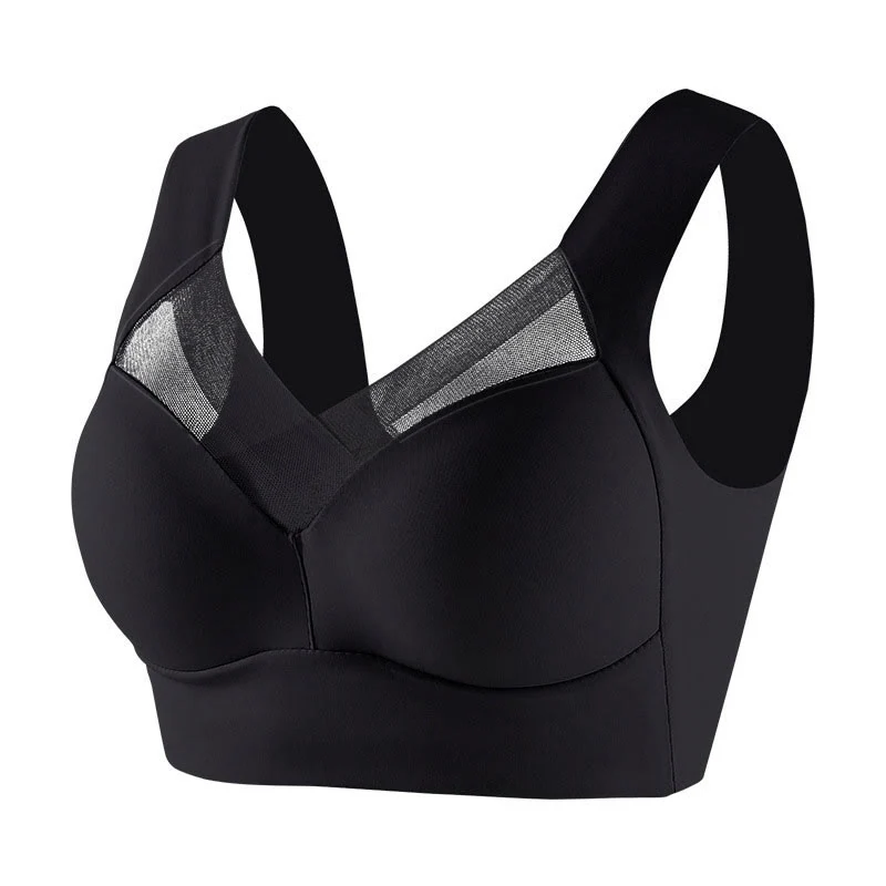 Set mit kabellosen BHs und hochgeschnittenem Slip