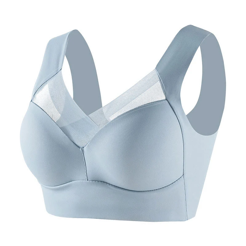Set mit kabellosen BHs und hochgeschnittenem Slip